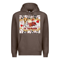 Coffee tis' the season with cowhide tumbler tbs Premium Hoodie - TumblerDesignByShophia