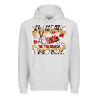 Dove Grey tis' the season with cowhide tumbler tbs Premium Hoodie - TumblerDesignByShophia