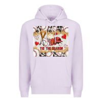 Lilac tis' the season with cowhide tumbler tbs Premium Hoodie - TumblerDesignByShophia