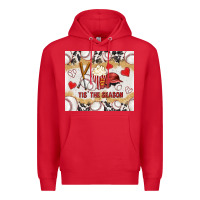 Red tis' the season with cowhide tumbler tbs Premium Hoodie - TumblerDesignByShophia
