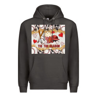 Smoke tis' the season with cowhide tumbler tbs Premium Hoodie - TumblerDesignByShophia