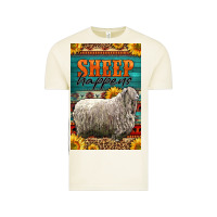 Vintage Arctic Western Sheep Happens Sunflowers Vintage Tee - LillyAllenDesigns