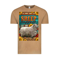 Vintage Camel Western Sheep Happens Sunflowers Vintage Tee - LillyAllenDesigns