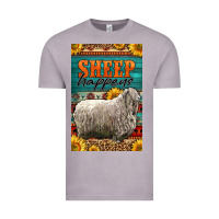 Vintage Zinc Western Sheep Happens Sunflowers Vintage Tee - LillyAllenDesigns