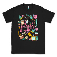 Black can't talk right now doing mama stay at home stuff Classic Tee - MaliasSmallBusiness