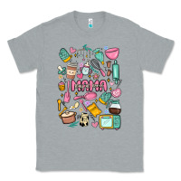 Heather Grey can't talk right now doing mama stay at home stuff Classic Tee - MaliasSmallBusiness
