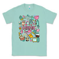 Seafoam can't talk right now doing mama stay at home stuff Classic Tee - MaliasSmallBusiness