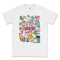 White can't talk right now doing mama stay at home stuff Classic Tee - MaliasSmallBusiness