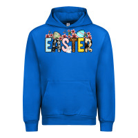 Cobalt Western Easter Urban Hoodie - OliviaCreatesArt