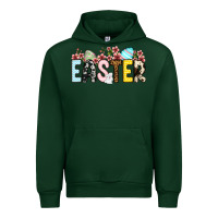 Forest Green Western Easter Urban Hoodie - OliviaCreatesArt