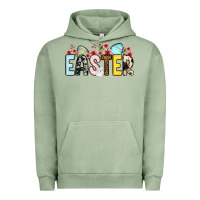 Pigment Oil Green Western Easter Urban Hoodie - OliviaCreatesArt