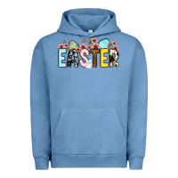 Pigment Pebble Blue Western Easter Urban Hoodie - OliviaCreatesArt