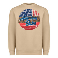 Mushroom leopard merica Heavyweight Sweatshirt - MaliasSmallBusiness