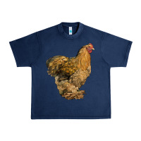 Navy Cochin Chicken Urban Heavy Tee - LillyAllenDesigns