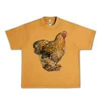 Peanut Butter Cochin Chicken Urban Heavy Tee - LillyAllenDesigns