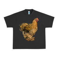 Pigment Black Cochin Chicken Urban Heavy Tee - LillyAllenDesigns
