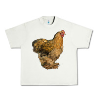 Pistachio Cochin Chicken Urban Heavy Tee - LillyAllenDesigns