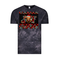 Cloud Black highland cow joy Christmas Vintage Tee - BarkalooDesign