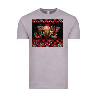Vintage Zinc highland cow joy Christmas Vintage Tee - BarkalooDesign