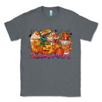 Charcoal Heather Thanks A Latte Autumn Vibes Classic Tee - CowhideDigitalArt