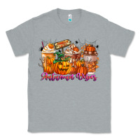 Heather Grey Thanks A Latte Autumn Vibes Classic Tee - CowhideDigitalArt