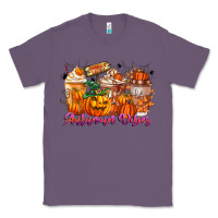 Lavender Thanks A Latte Autumn Vibes Classic Tee - CowhideDigitalArt