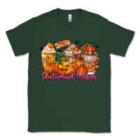 Sports Green Thanks A Latte Autumn Vibes Classic Tee - CowhideDigitalArt