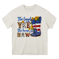 Cream the land of the yee the home of the haw Heavy Core Tee - HRA Design Shop