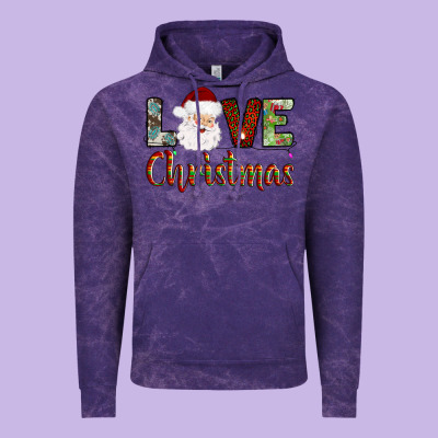 Love Christmas Vintage Hoodie Designed By Adodesignshop
