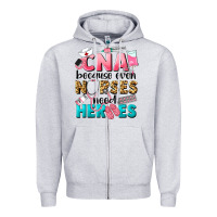 Heather Grey Western CNA Because Nurses Need Heroes Zipper Hoodie - LillyAllenDesigns