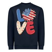 Love 4th Of July Heavyweight Sweatshirt | Teevron