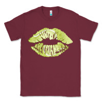 Burgundy tennis lips Classic Tee - AdoDesignShop