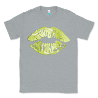 Heather Grey tennis lips Classic Tee - AdoDesignShop