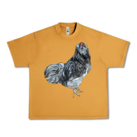 Peanut Butter Ameraucana Rooster Urban Heavy Tee - LillyAllenDesigns
