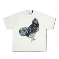 Pistachio Ameraucana Rooster Urban Heavy Tee - LillyAllenDesigns