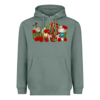 Lady Of Guadalupe Coffee Cups Heavyweight Hoodie | Teevron
