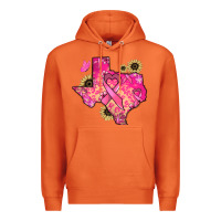 Carrot Texas map Cancer Premium Hoodie - HowdyJamesFarm