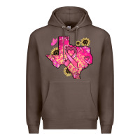 Coffee Texas map Cancer Premium Hoodie - HowdyJamesFarm