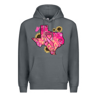Rock Texas map Cancer Premium Hoodie - HowdyJamesFarm