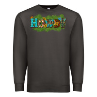 Smoke Western Howdy Premium Sweatshirt - texasbilliewilder