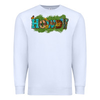 White Western Howdy Premium Sweatshirt - texasbilliewilder