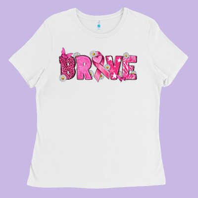 Breast Cancer Brave Ladies Tee Designed By Texasbilliewilder