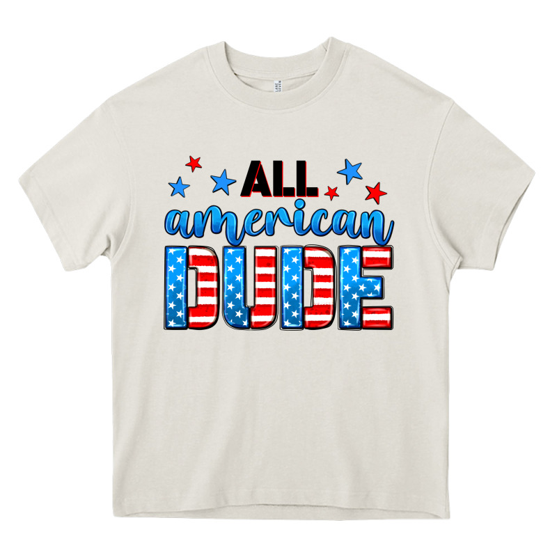 All American Dude Heavy Core Tee by Neo Western | Teevron