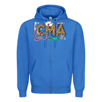 True Royal Western Certified Medical Assistant Zipper Hoodie - LillyAllenDesigns