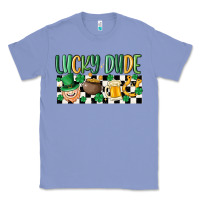 Colony Blue lucky dude Classic Tee - MaliasSmallBusiness