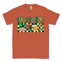 Copper lucky dude Classic Tee - MaliasSmallBusiness