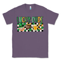 Lavender lucky dude Classic Tee - MaliasSmallBusiness