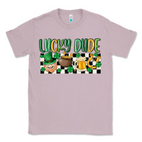 Lilac lucky dude Classic Tee - MaliasSmallBusiness