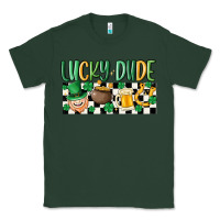 Sports Green lucky dude Classic Tee - MaliasSmallBusiness