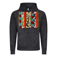 Vintage Black christmas brushstroke Vintage Hoodie - AdoDesignShop
